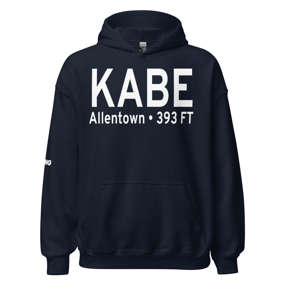 Lehigh Valley International Airport (KABE) ICAO Hoodie Sweatshirt 