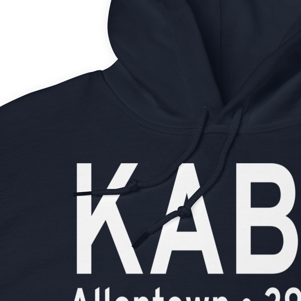 Lehigh Valley International Airport (KABE) ICAO Hoodie Sweatshirt 