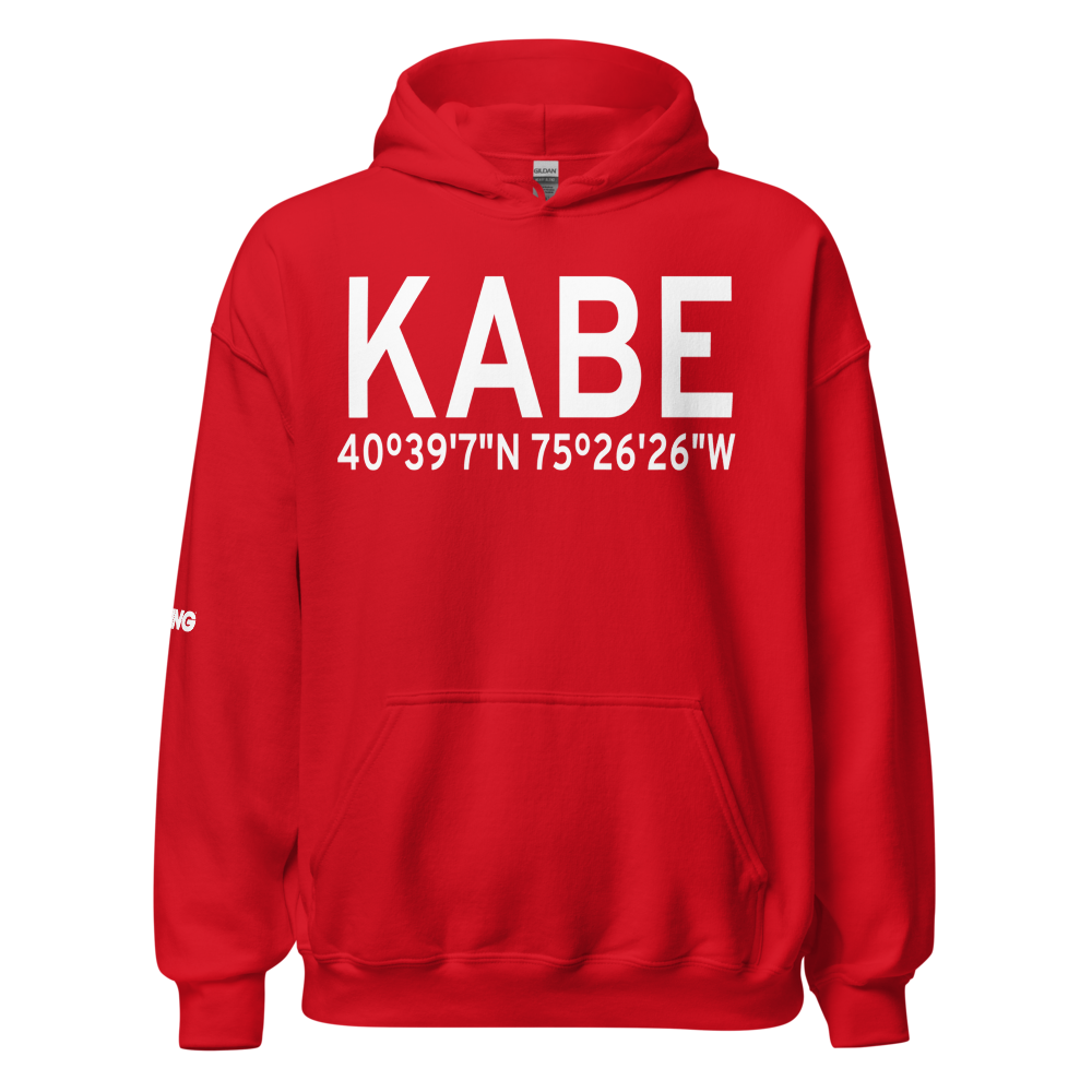 Lehigh Valley International Airport (KABE) ICAO Hoodie Sweatshirt 