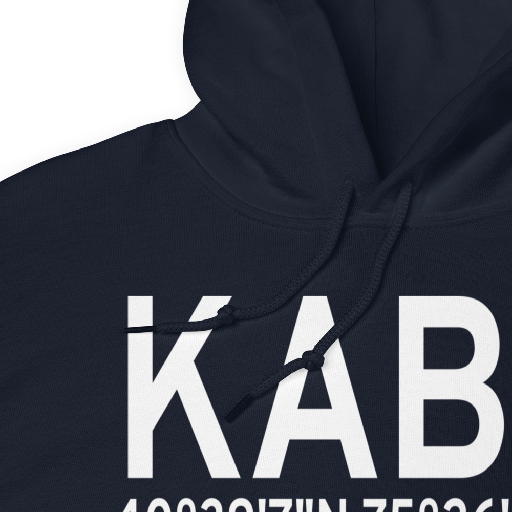 Lehigh Valley International Airport (KABE) ICAO Hoodie Sweatshirt 