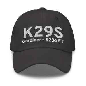 Gardiner Airport (K29S) ICAO Hat