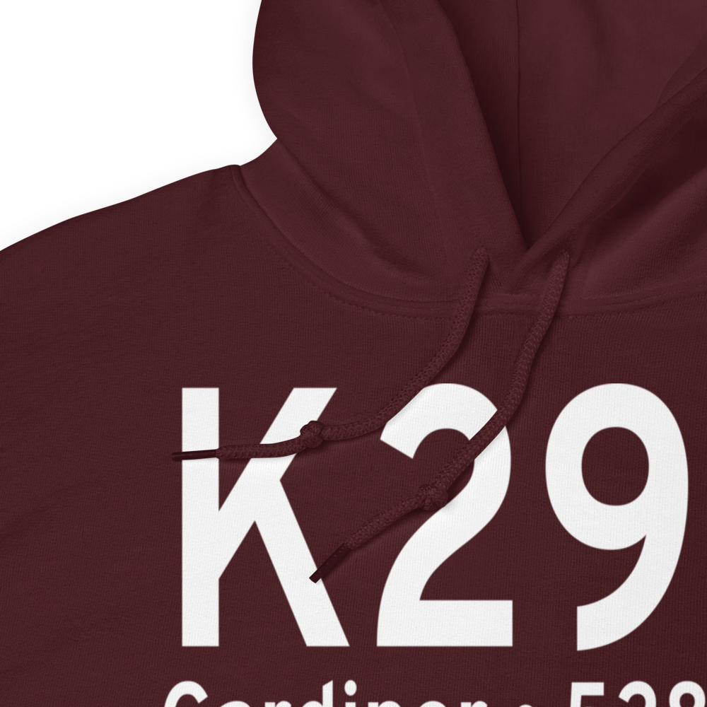 Gardiner Airport (K29S) ICAO Hoodie Sweatshirt 