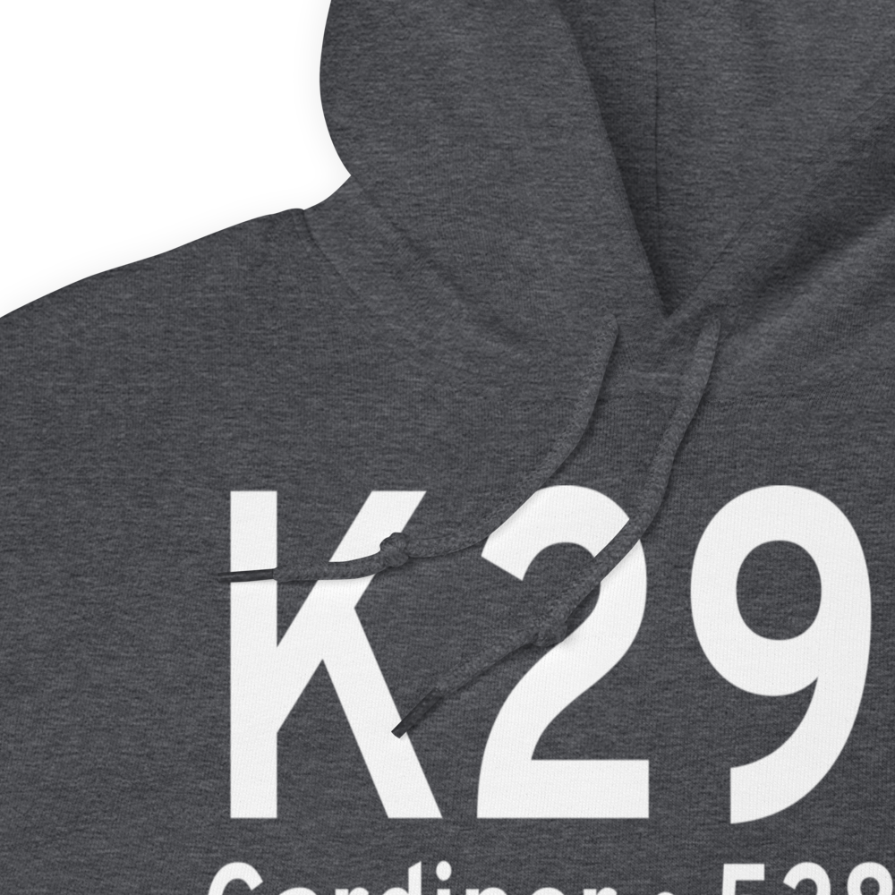 Gardiner Airport (K29S) ICAO Hoodie Sweatshirt 