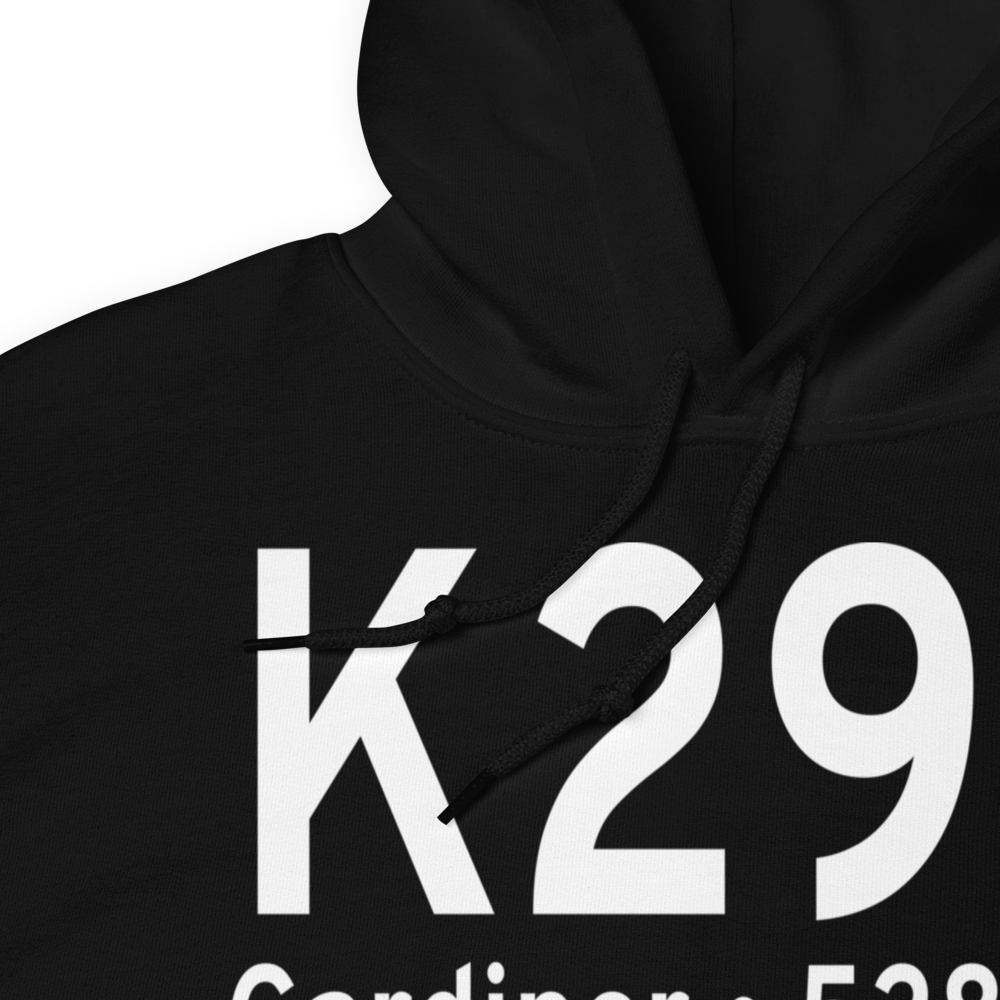 Gardiner Airport (K29S) ICAO Hoodie Sweatshirt 