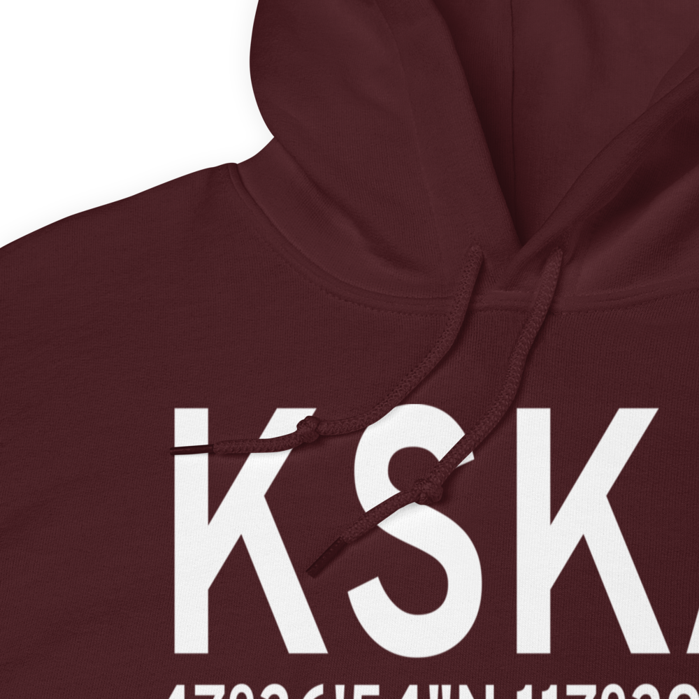 Fairchild Air Force Base (KSKA) ICAO Hoodie Sweatshirt 