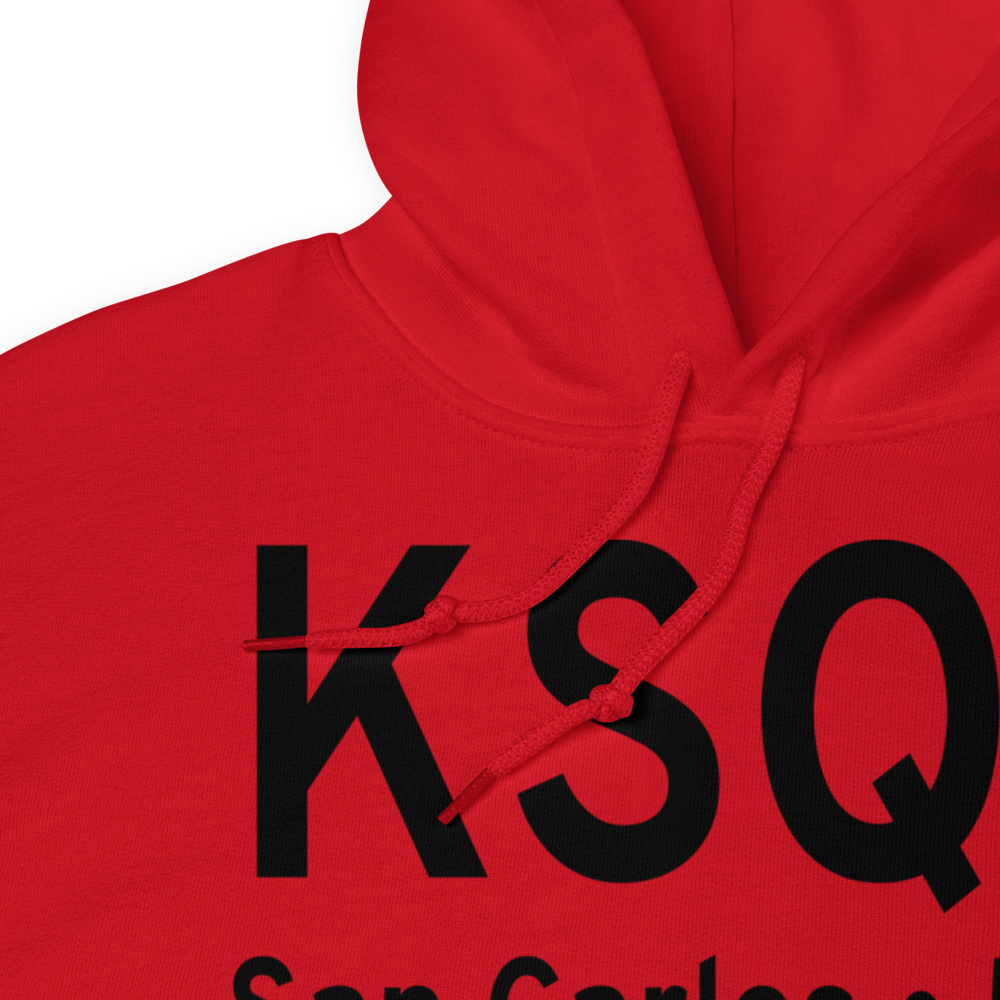 San Carlos Airport (KSQL) ICAO Hoodie Sweatshirt 
