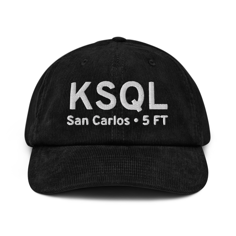 San Carlos Airport (KSQL) ICAO Hat 