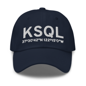 San Carlos Airport (KSQL) ICAO Hat