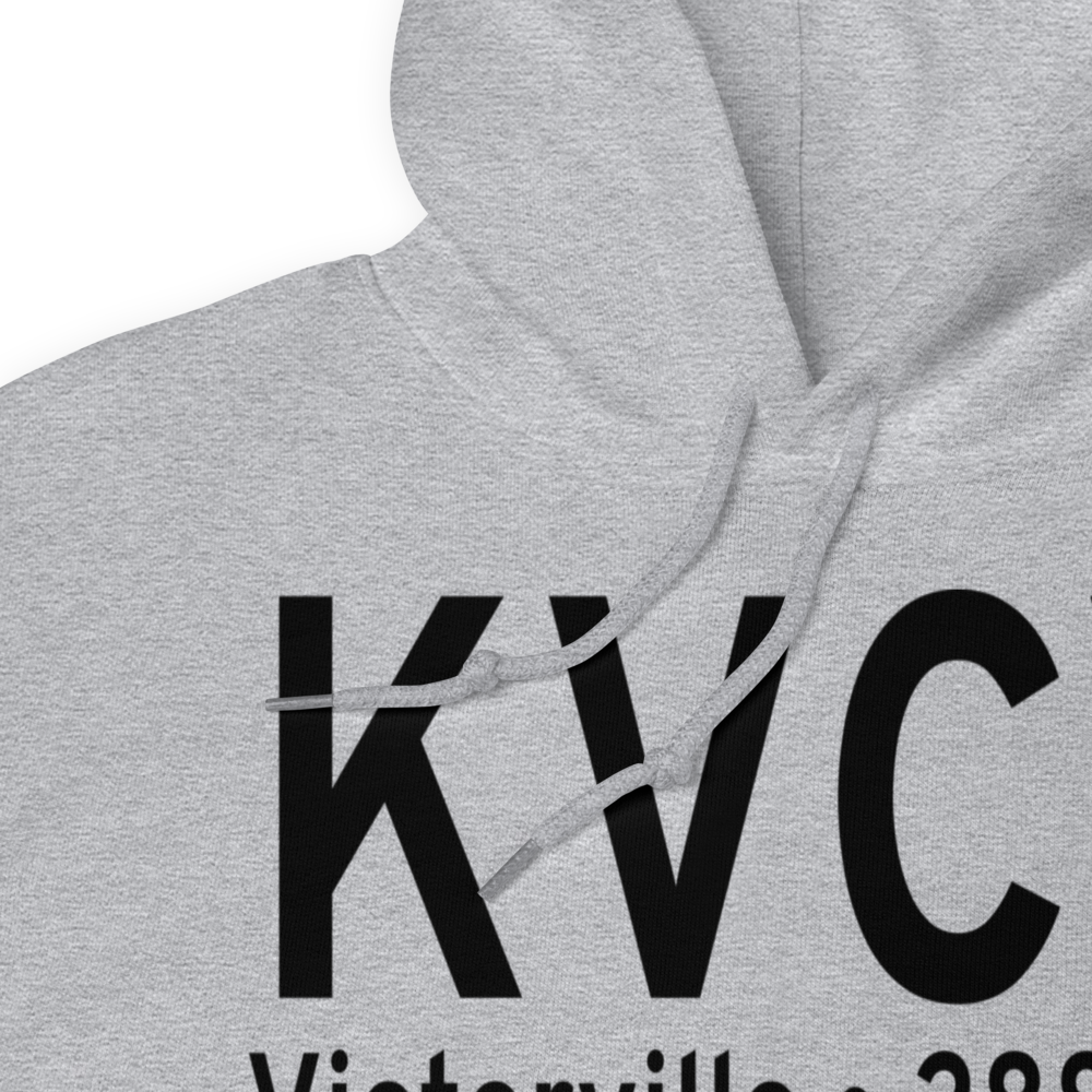 Southern California Logistics Airport (KVCV) ICAO Hoodie Sweatshirt 