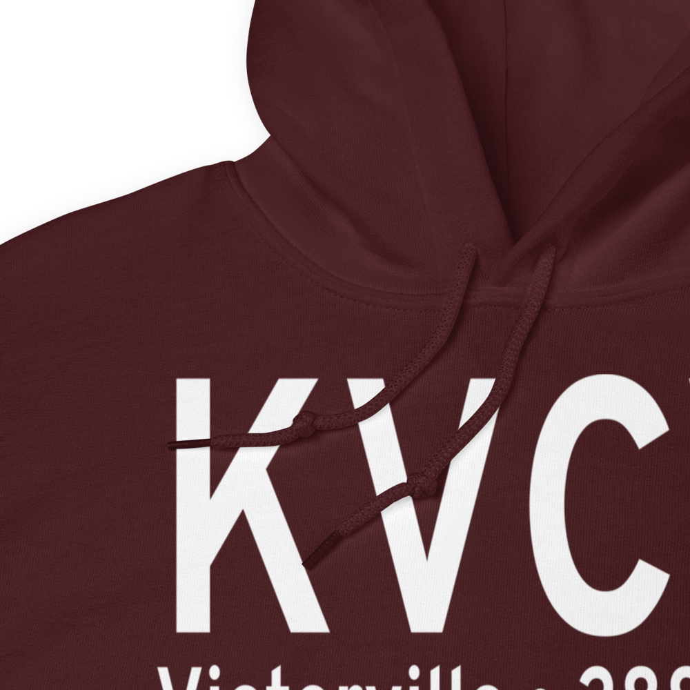 Southern California Logistics Airport (KVCV) ICAO Hoodie Sweatshirt 