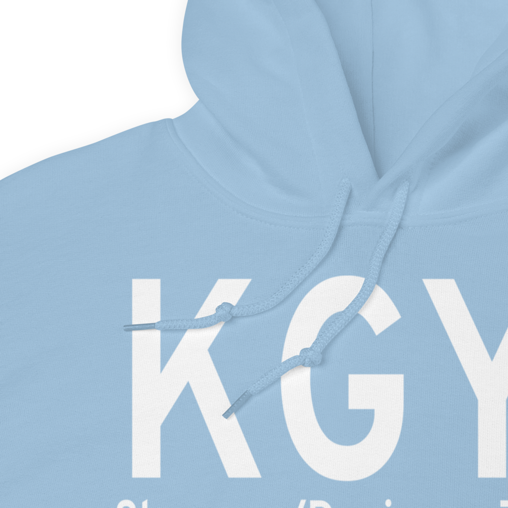 North Texas Regional Airport/Perrin Field (KGYI) ICAO Hoodie Sweatshirt 