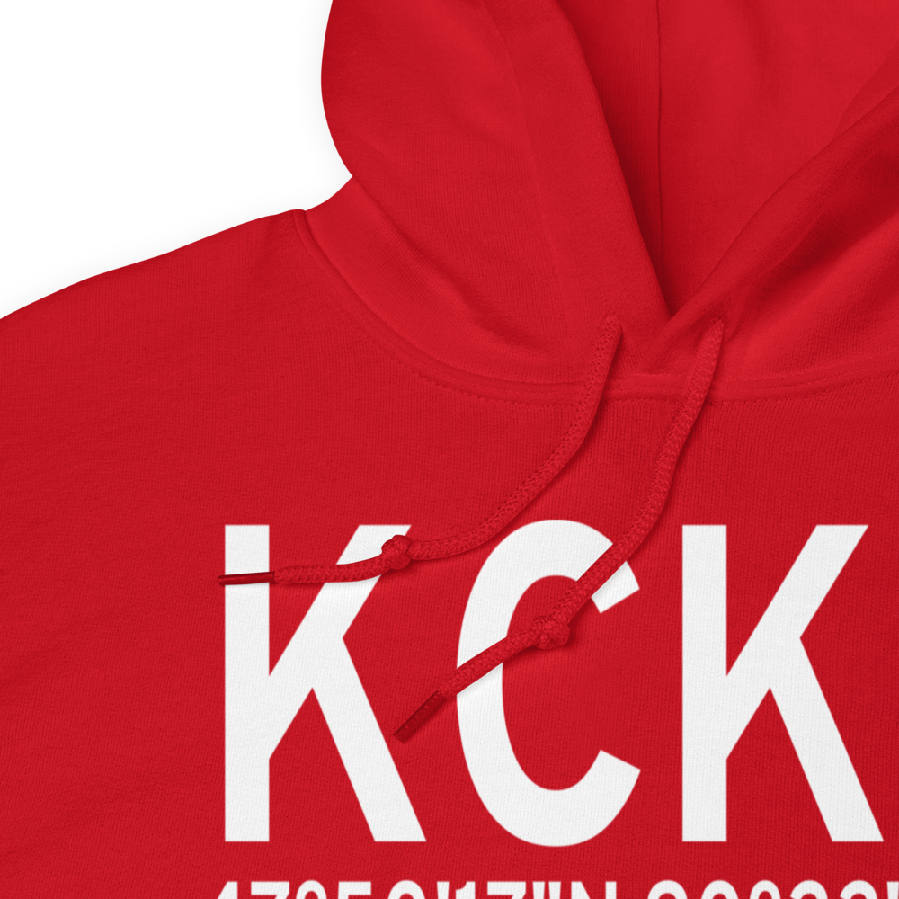 Grand Marais Cook County Airport (KCKC) ICAO Hoodie Sweatshirt 