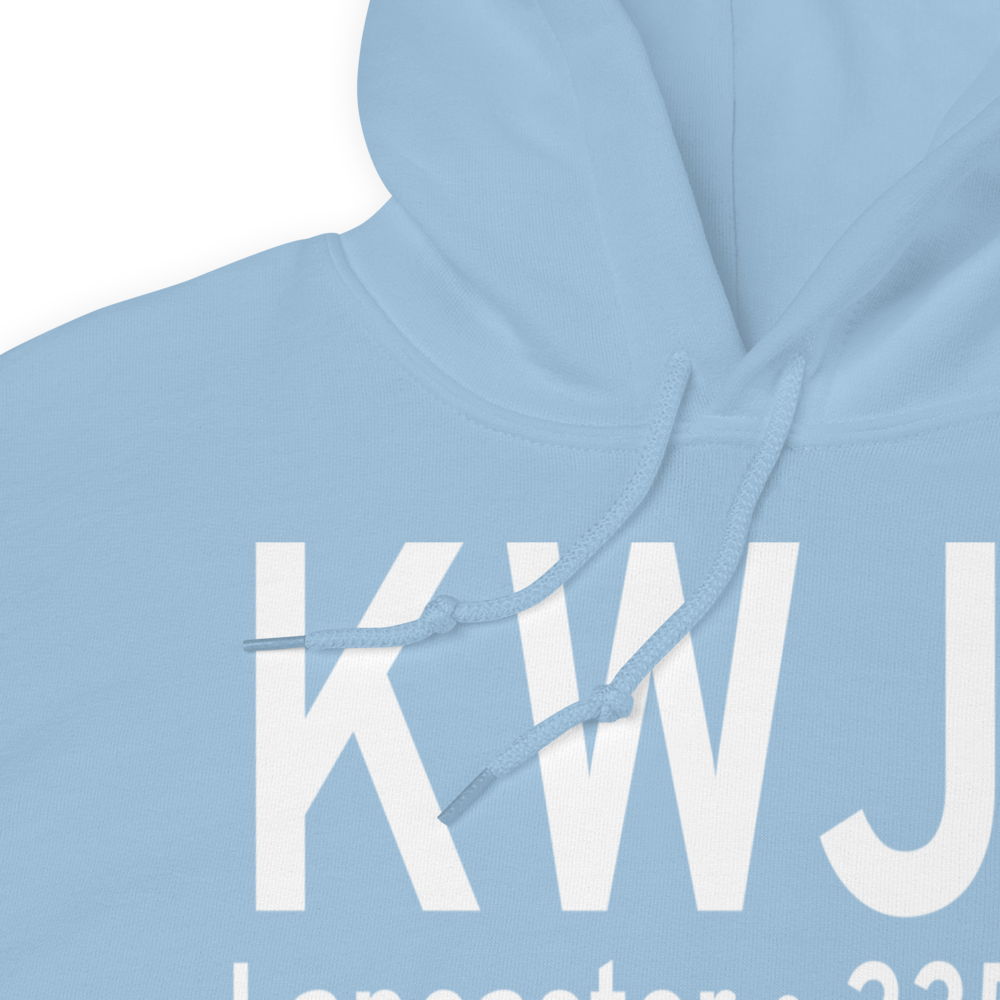 General WM J Fox Airfield (KWJF) ICAO Hoodie Sweatshirt 