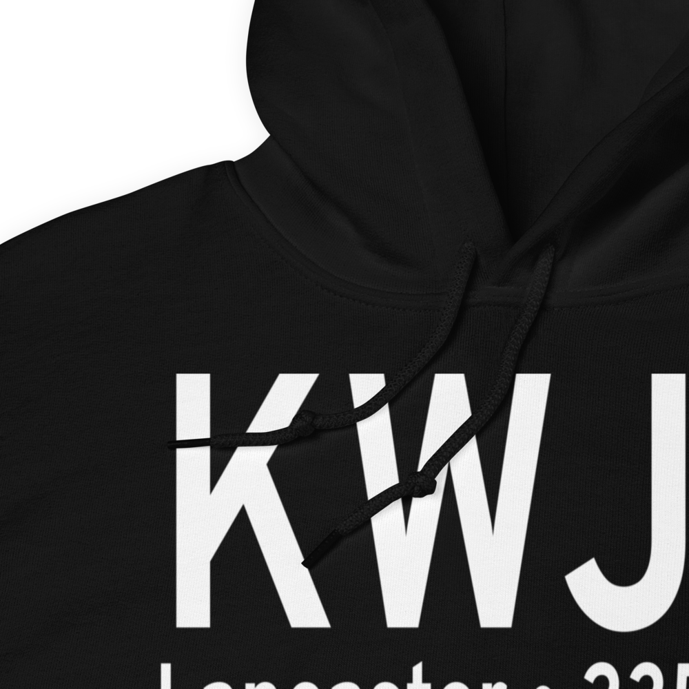 General WM J Fox Airfield (KWJF) ICAO Hoodie Sweatshirt 