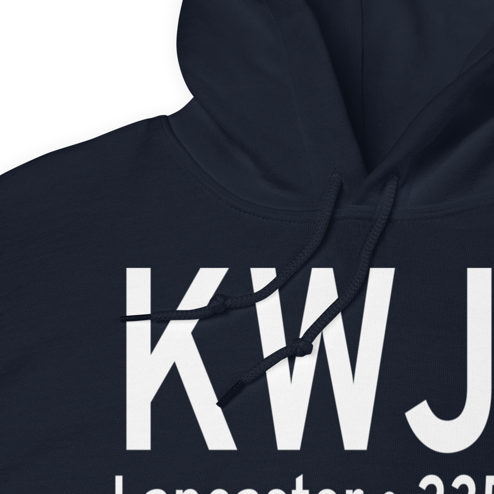 General WM J Fox Airfield (KWJF) ICAO Hoodie Sweatshirt 