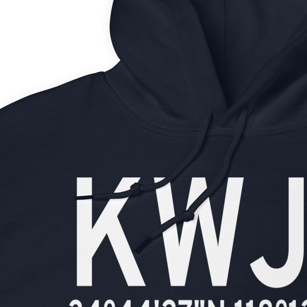 General WM J Fox Airfield (KWJF) ICAO Hoodie Sweatshirt 