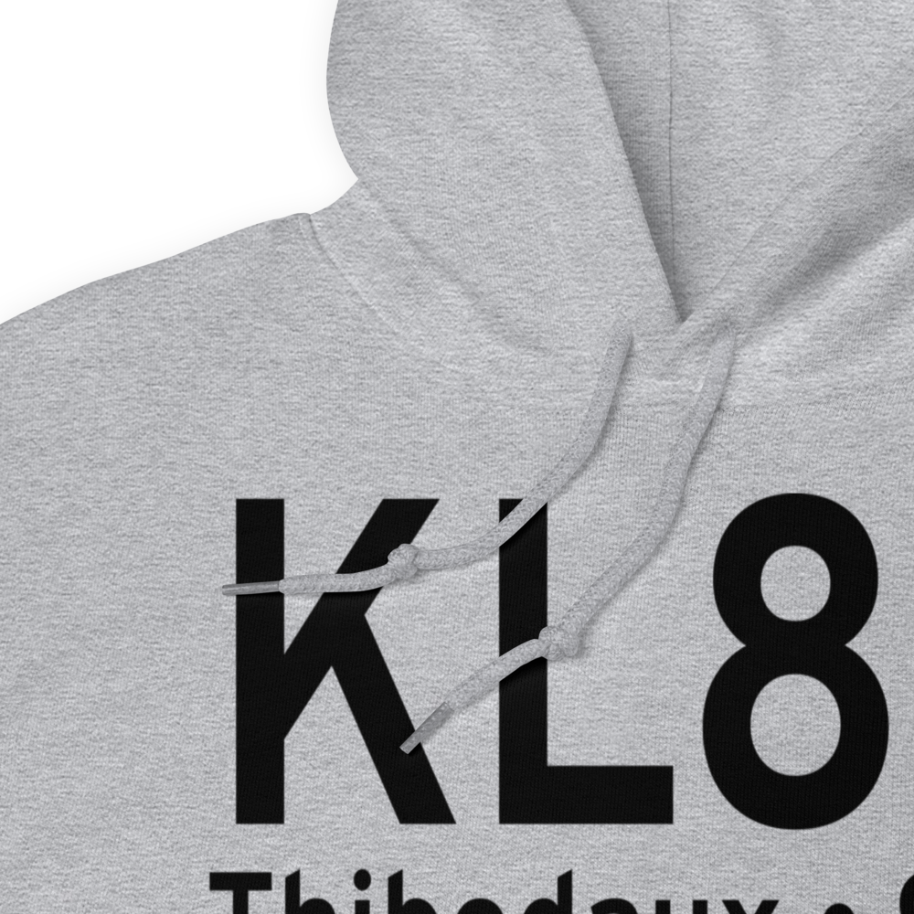 Thibodaux Municipal Airport (KL83) ICAO Hoodie Sweatshirt 