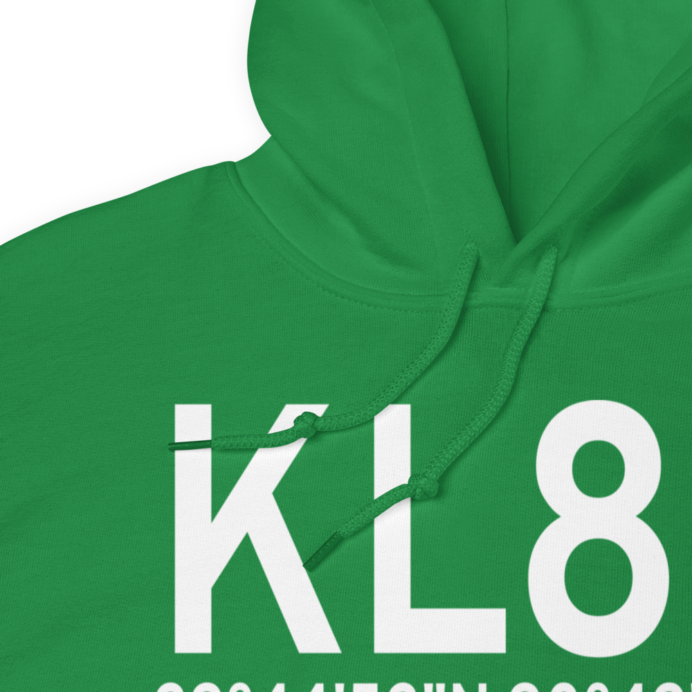 Thibodaux Municipal Airport (KL83) ICAO Hoodie Sweatshirt 