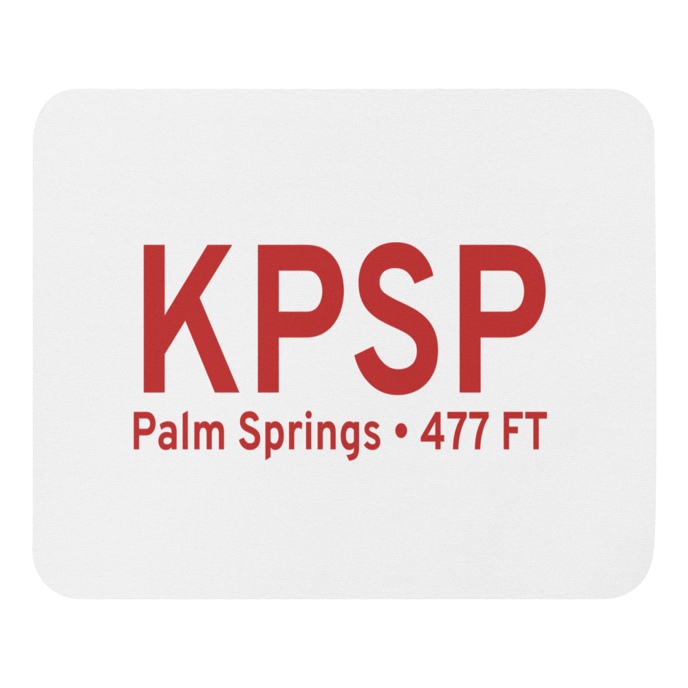Palm Springs International Airport (KPSP) ICAO  Mouse Pad 