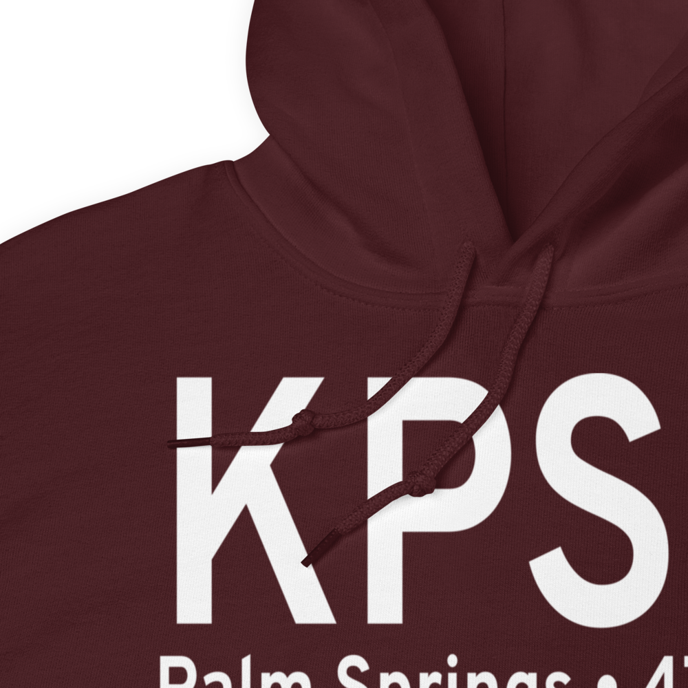 Palm Springs International Airport (KPSP) ICAO Hoodie Sweatshirt 
