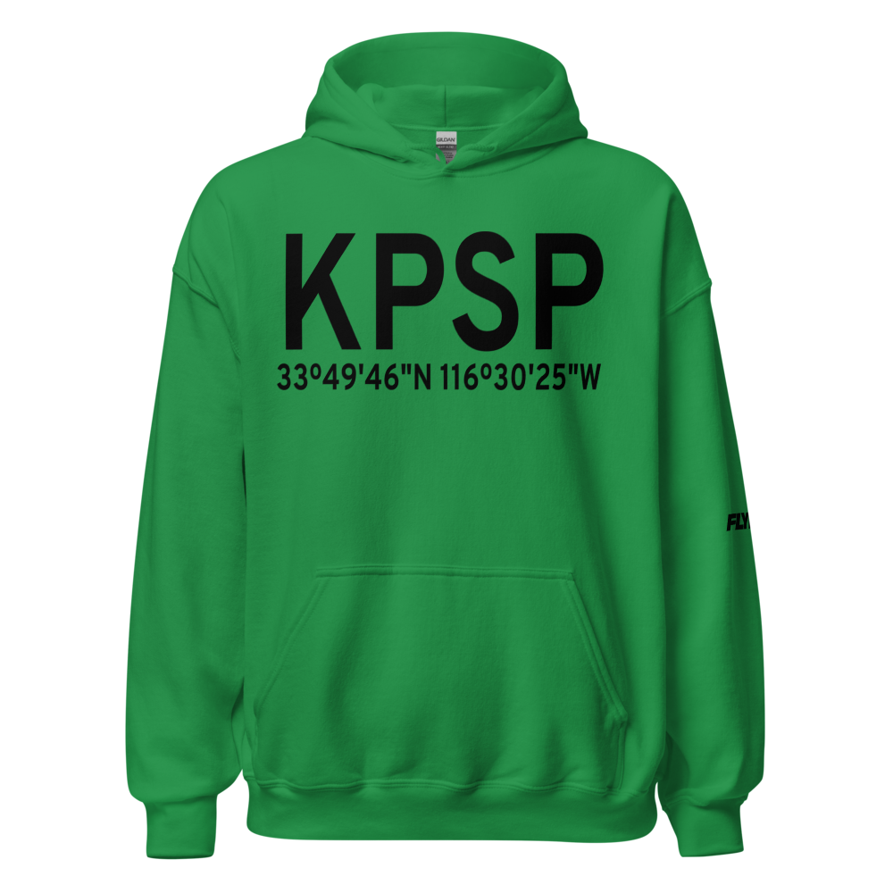 Palm Springs International Airport (KPSP) ICAO Hoodie Sweatshirt 
