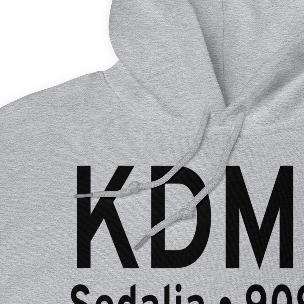 Sedalia Memorial Airport (KDMO) ICAO Hoodie Sweatshirt 