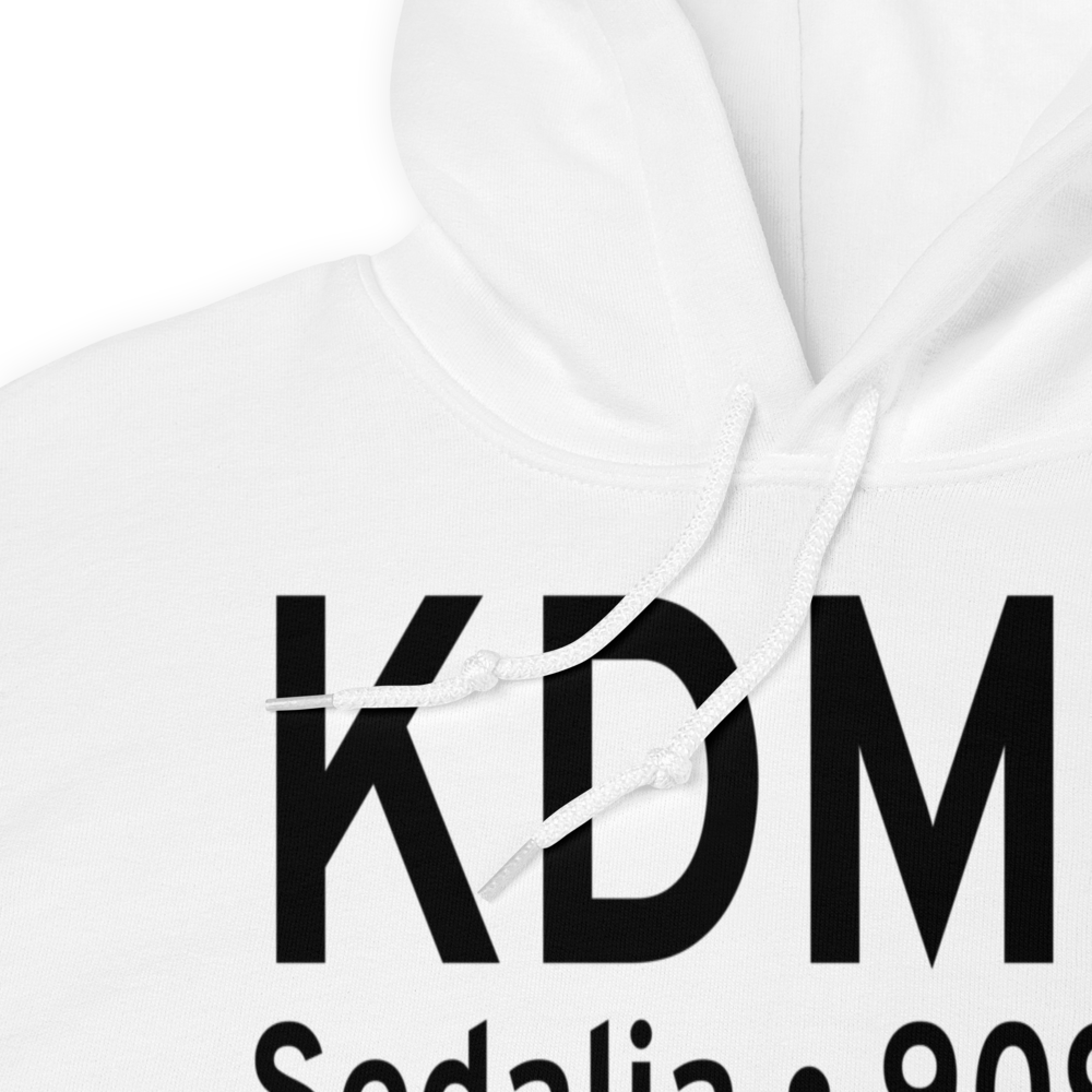 Sedalia Memorial Airport (KDMO) ICAO Hoodie Sweatshirt 