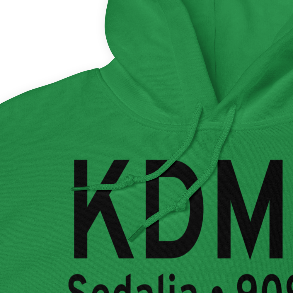 Sedalia Memorial Airport (KDMO) ICAO Hoodie Sweatshirt 