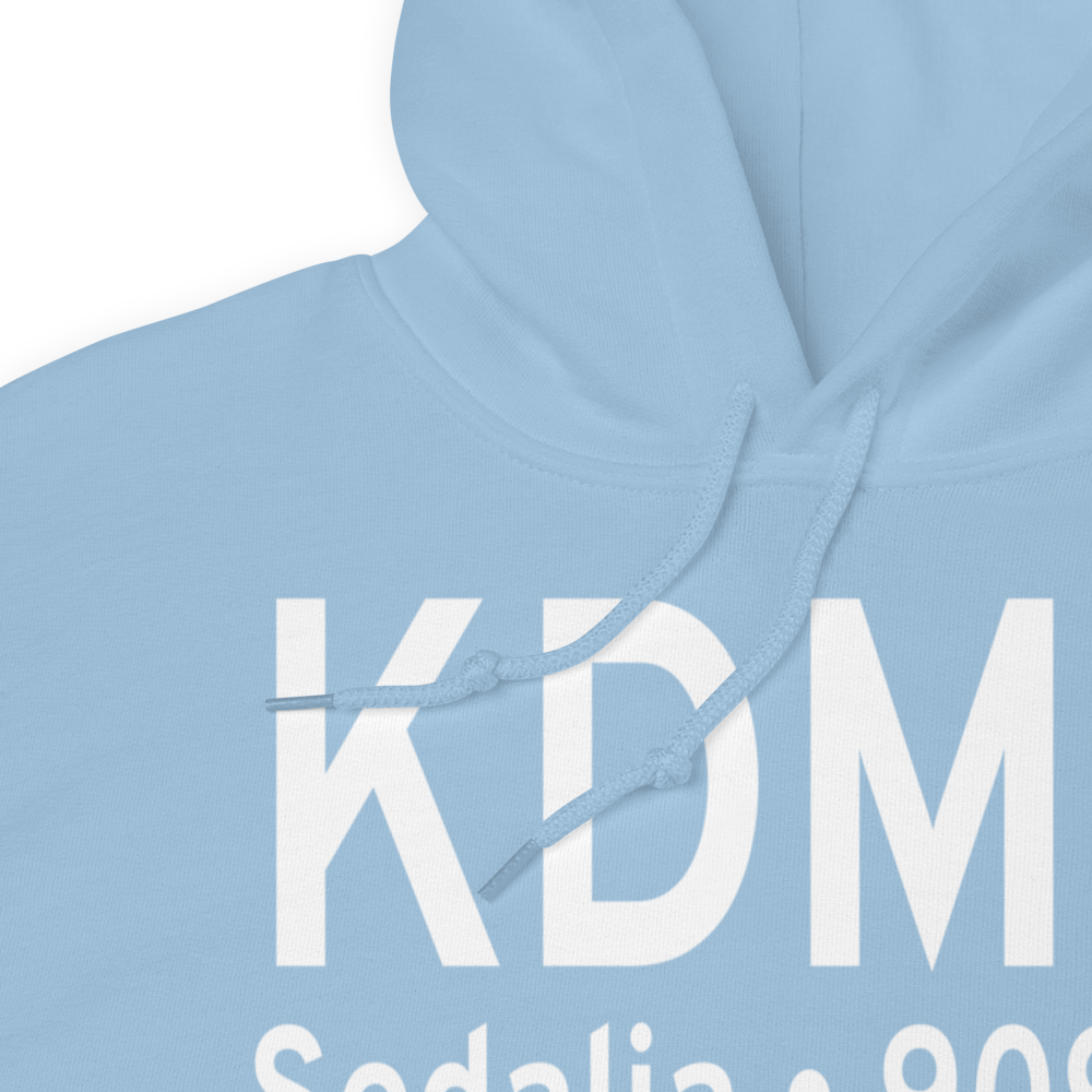 Sedalia Memorial Airport (KDMO) ICAO Hoodie Sweatshirt 