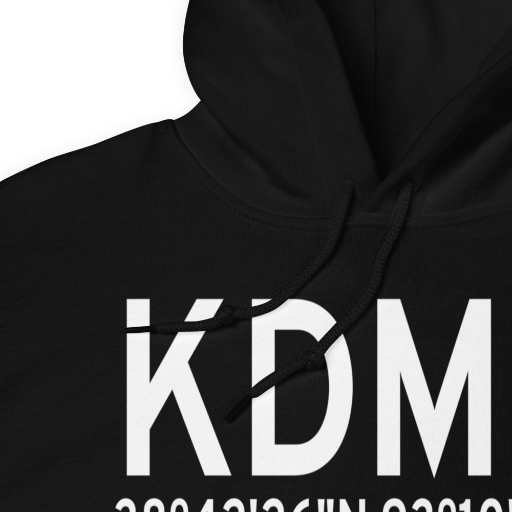 Sedalia Memorial Airport (KDMO) ICAO Hoodie Sweatshirt 