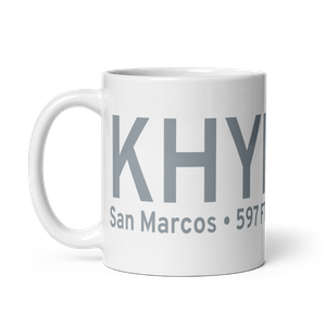 San Marcos Regional Airport (KHYI) ICAO Mug