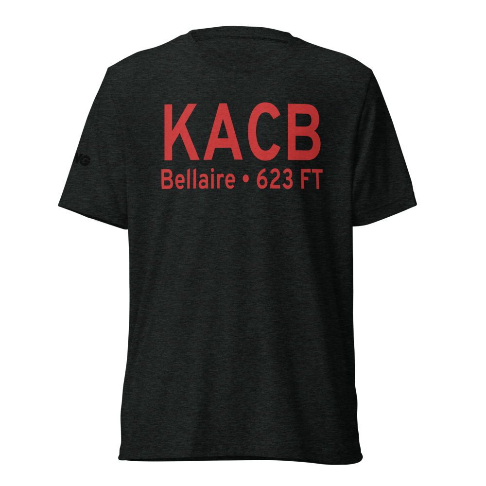Antrim County Airport (KACB) ICAO Tri-blend T-Shirt 