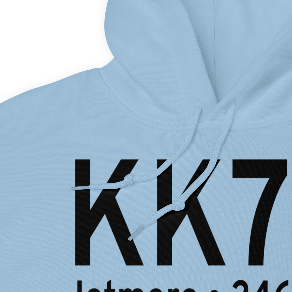 Jetmore Municipal Airport (KK79) ICAO Hoodie Sweatshirt 