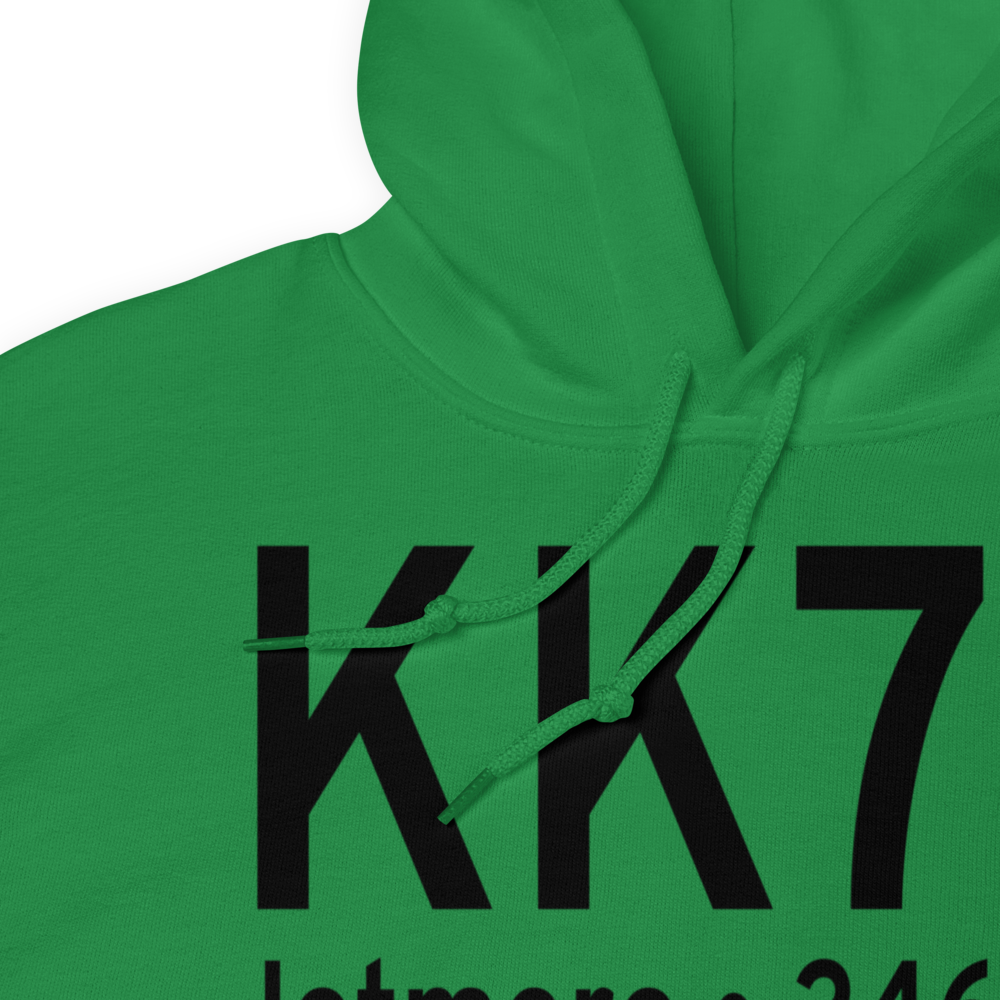 Jetmore Municipal Airport (KK79) ICAO Hoodie Sweatshirt 