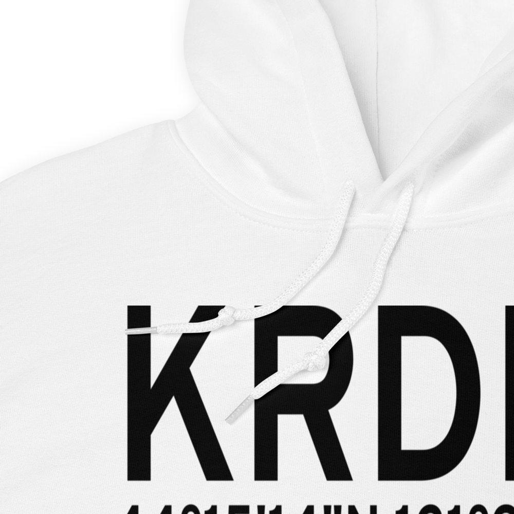 Roberts Field (KRDM) ICAO Hoodie Sweatshirt 