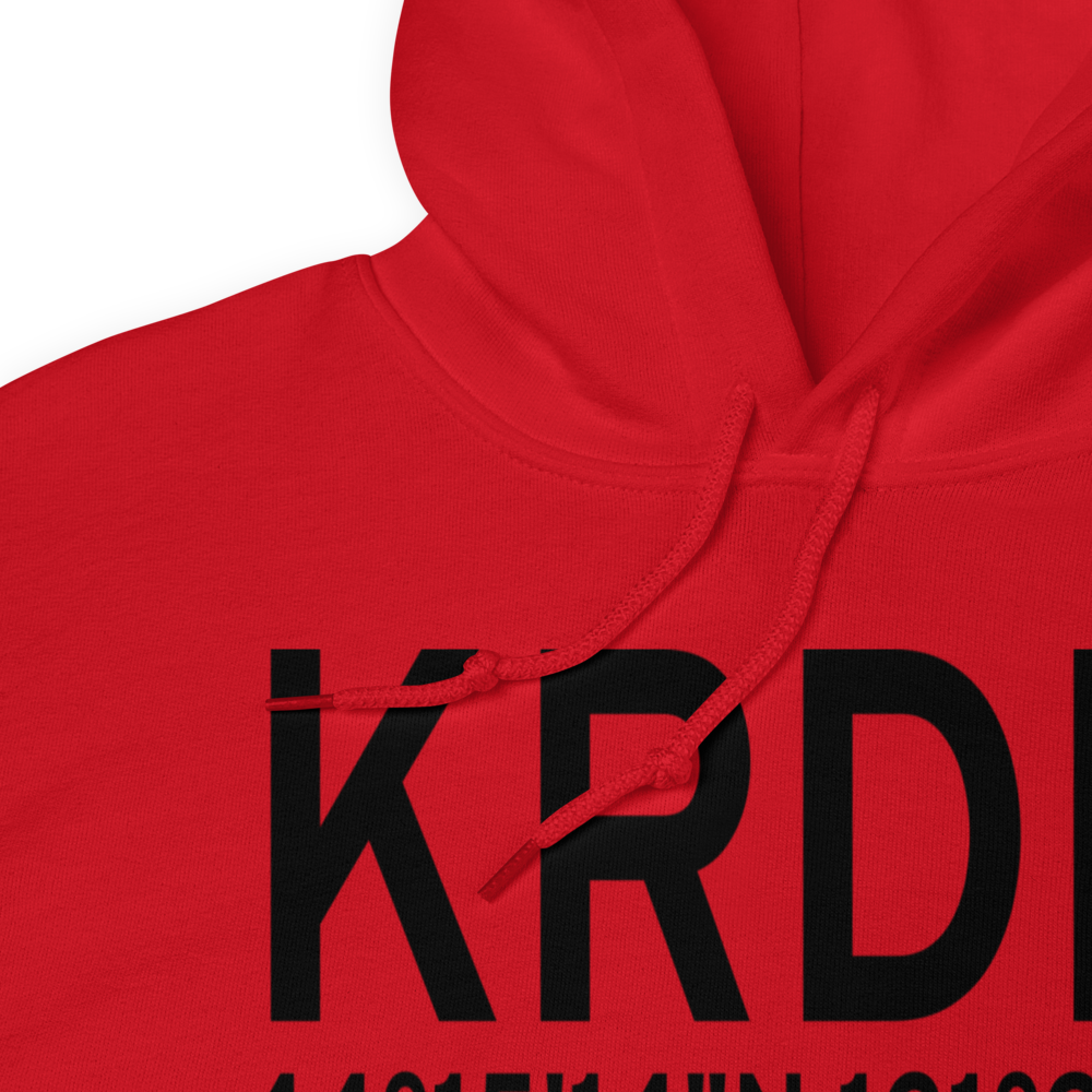 Roberts Field (KRDM) ICAO Hoodie Sweatshirt 