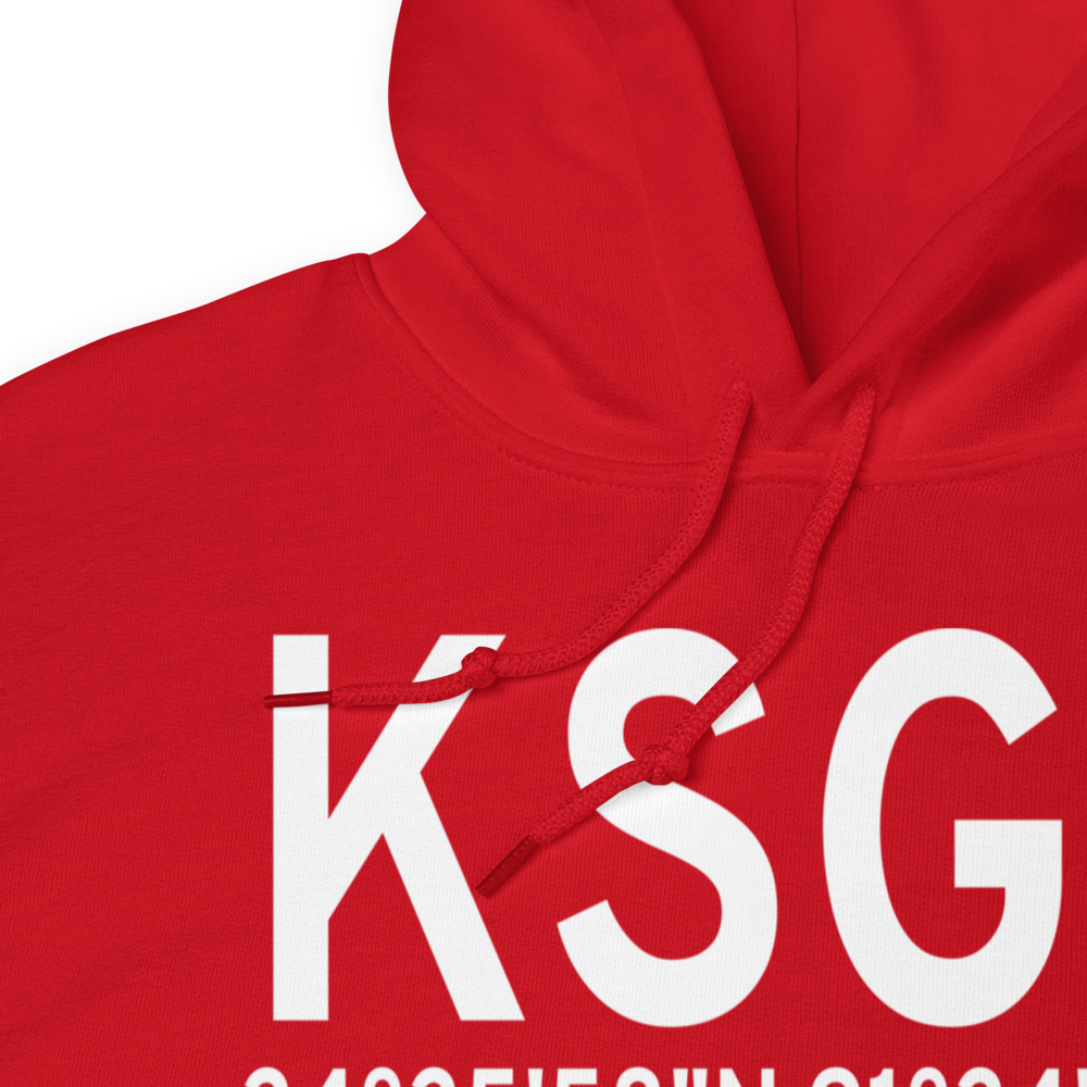 Stuttgart Municipal Airport / Carl Humphrey Field (KSGT) ICAO Hoodie Sweatshirt 