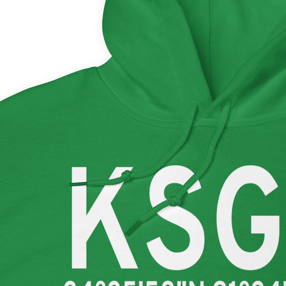 Stuttgart Municipal Airport / Carl Humphrey Field (KSGT) ICAO Hoodie Sweatshirt 