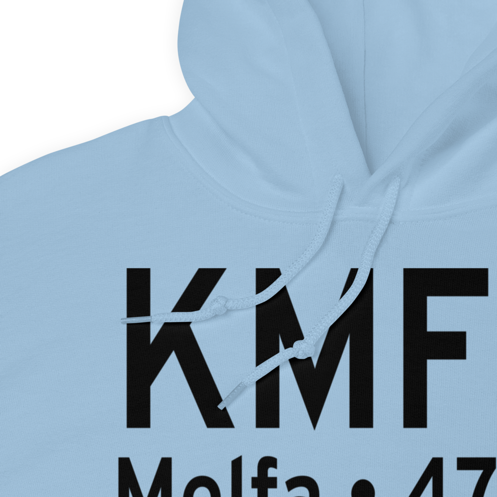 Accomack County Airport (KMFV) ICAO Hoodie Sweatshirt 