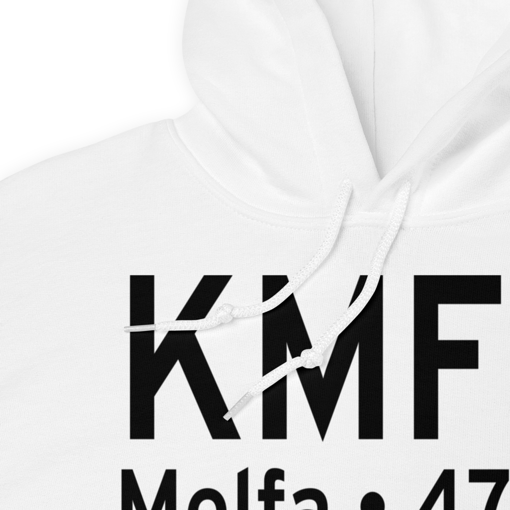 Accomack County Airport (KMFV) ICAO Hoodie Sweatshirt 