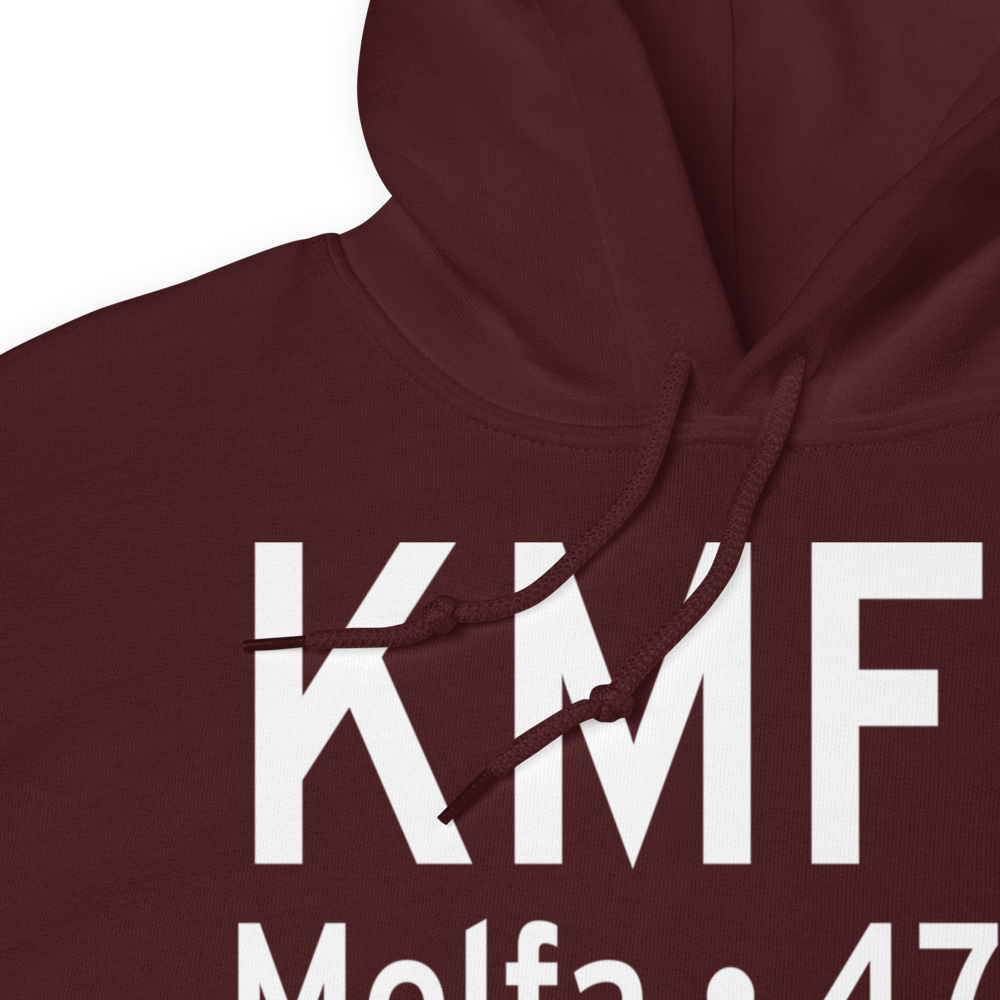 Accomack County Airport (KMFV) ICAO Hoodie Sweatshirt 