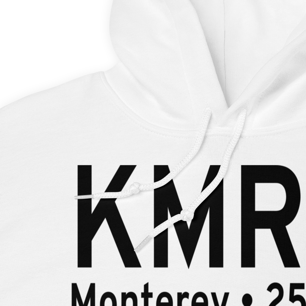 Monterey Peninsula Airport (KMRY) ICAO Hoodie Sweatshirt 
