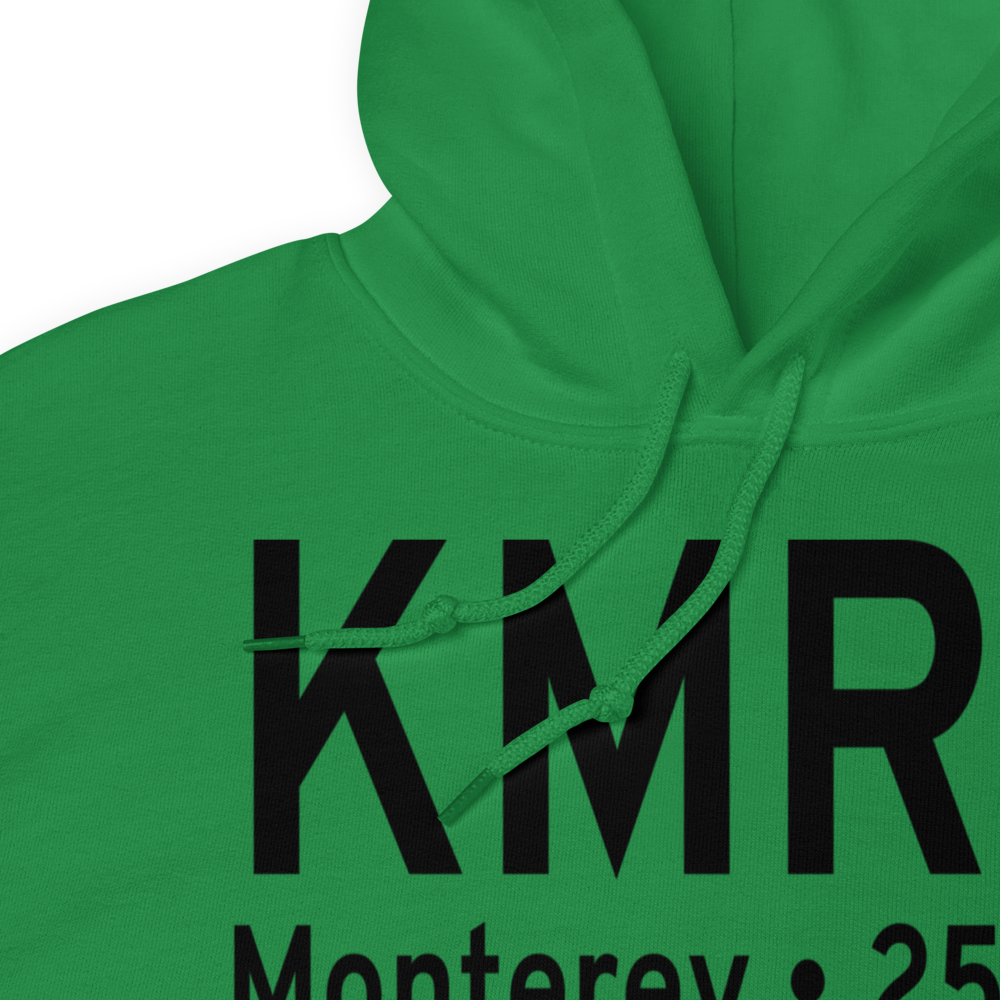 Monterey Peninsula Airport (KMRY) ICAO Hoodie Sweatshirt 