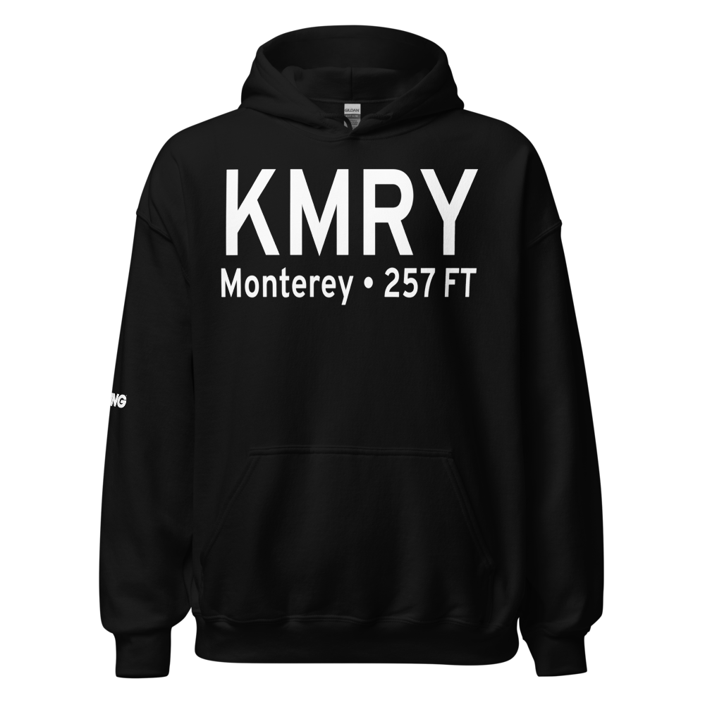 Monterey Peninsula Airport (KMRY) ICAO Hoodie Sweatshirt 