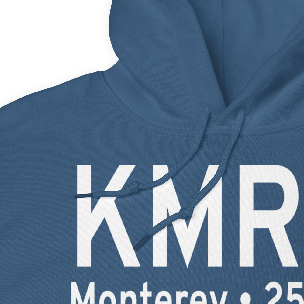 Monterey Peninsula Airport (KMRY) ICAO Hoodie Sweatshirt 