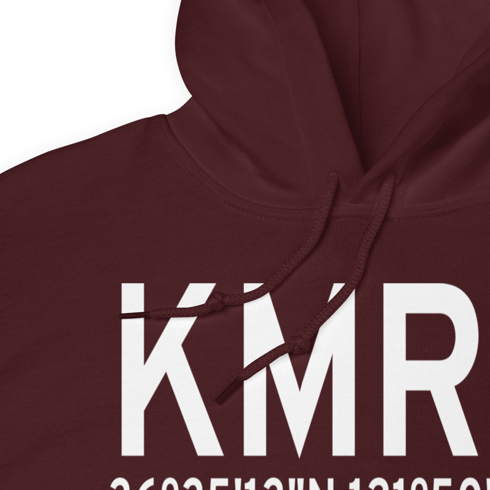 Monterey Peninsula Airport (KMRY) ICAO Hoodie Sweatshirt 