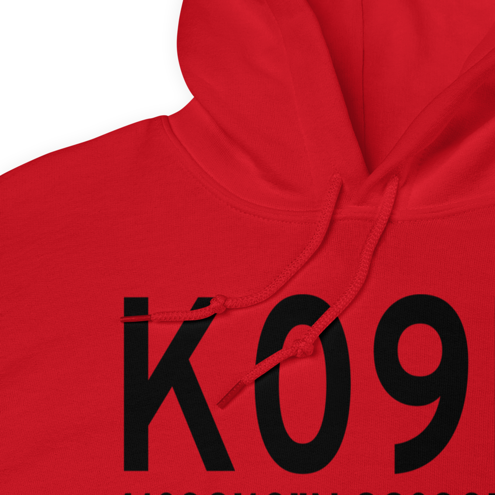 Sargent Municipal Airport (K09K) ICAO Hoodie Sweatshirt 