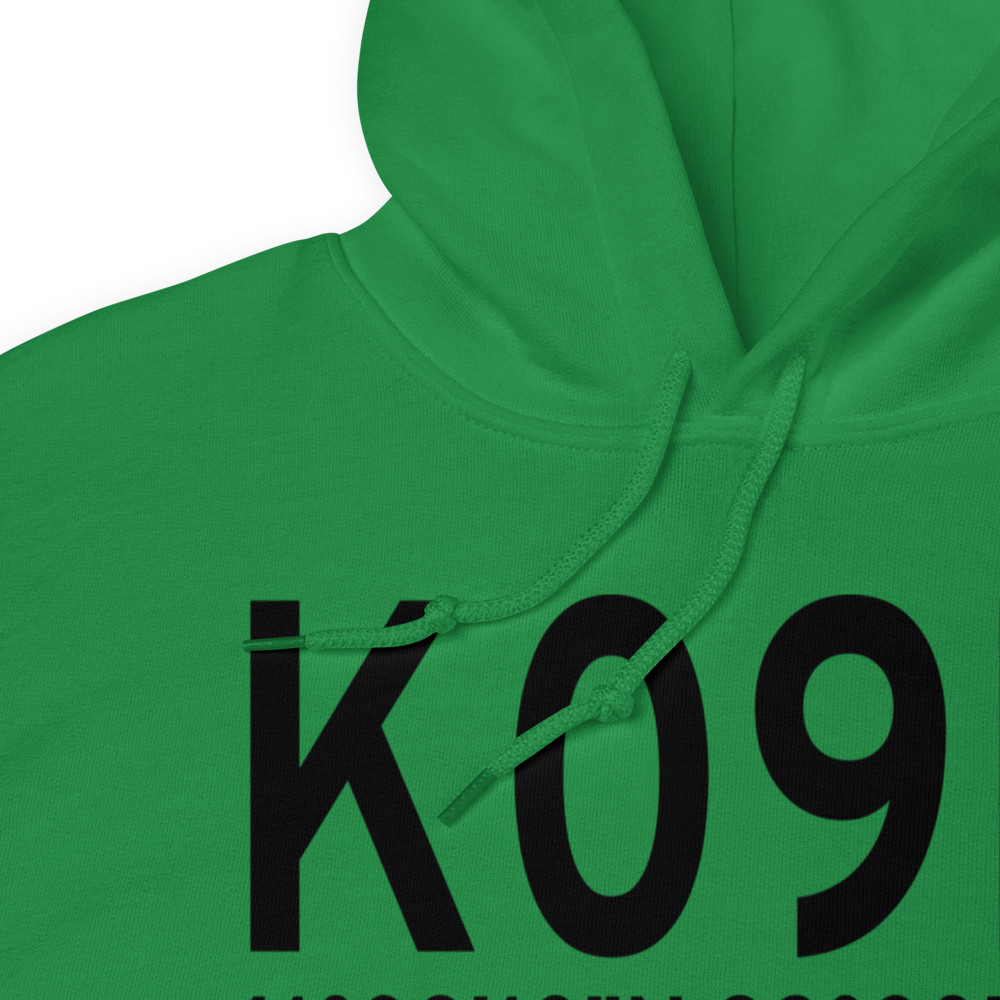 Sargent Municipal Airport (K09K) ICAO Hoodie Sweatshirt 