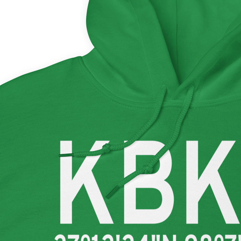Brooks County Airport (KBKS) ICAO Hoodie Sweatshirt 