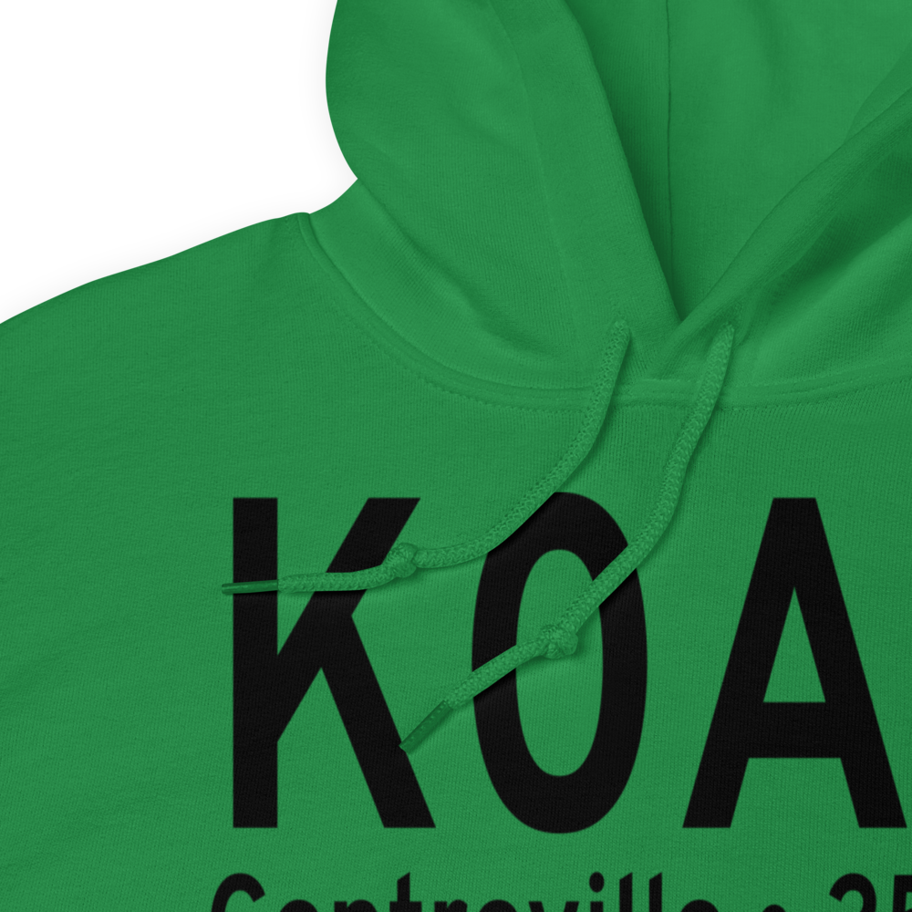 Bibb County Airport (K0A8) ICAO Hoodie Sweatshirt 